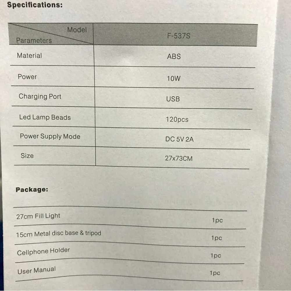 🆕 Ring Light with Phone Holder - Picture 4 of 7